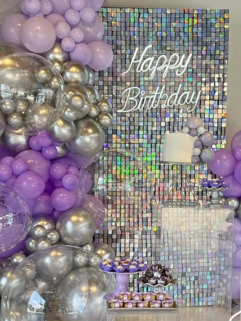 Shimmer Wall Backdrop 6x4 ft